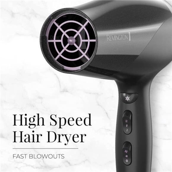 Damage Protection Hair Dryer with Ceramic & Ionic Tech, 3-Piece Set - Picture 3 of 7